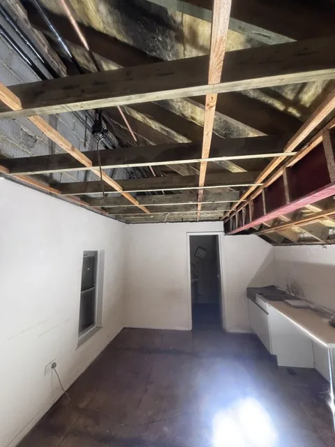 Controlled artex plasterboard strip-out in Streatham Hill